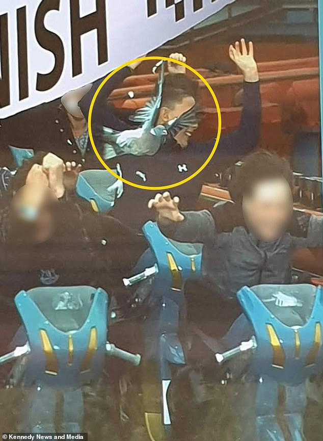 Moment pigeon smacks teen's head in rollercoaster snap