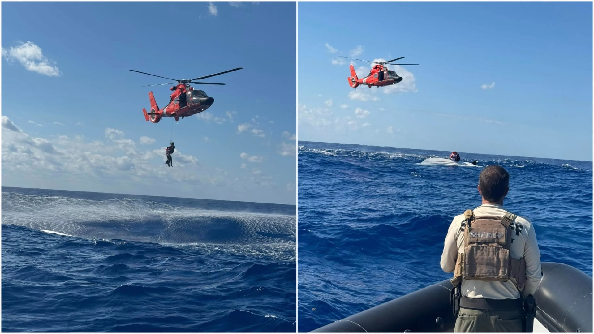 5 missing, 4 rescued after boat capsizes 22 miles off Florida’s coast