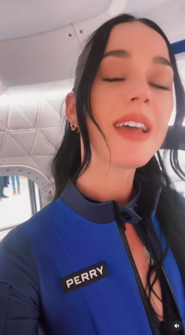 Yes, Here's What Katy Perry Sang In Space