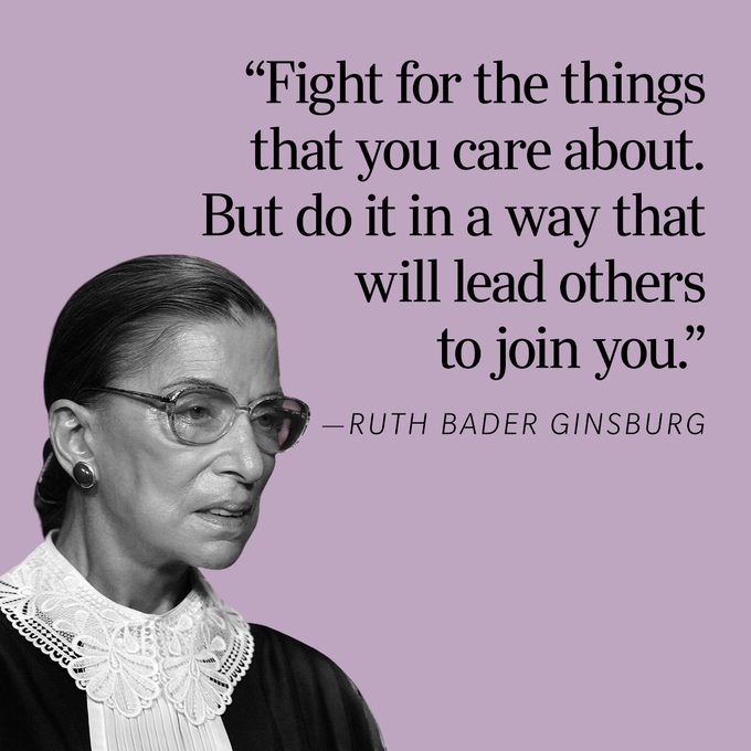 30 Iconic Ruth Bader Ginsburg Quotes on Women, Equality and Justice