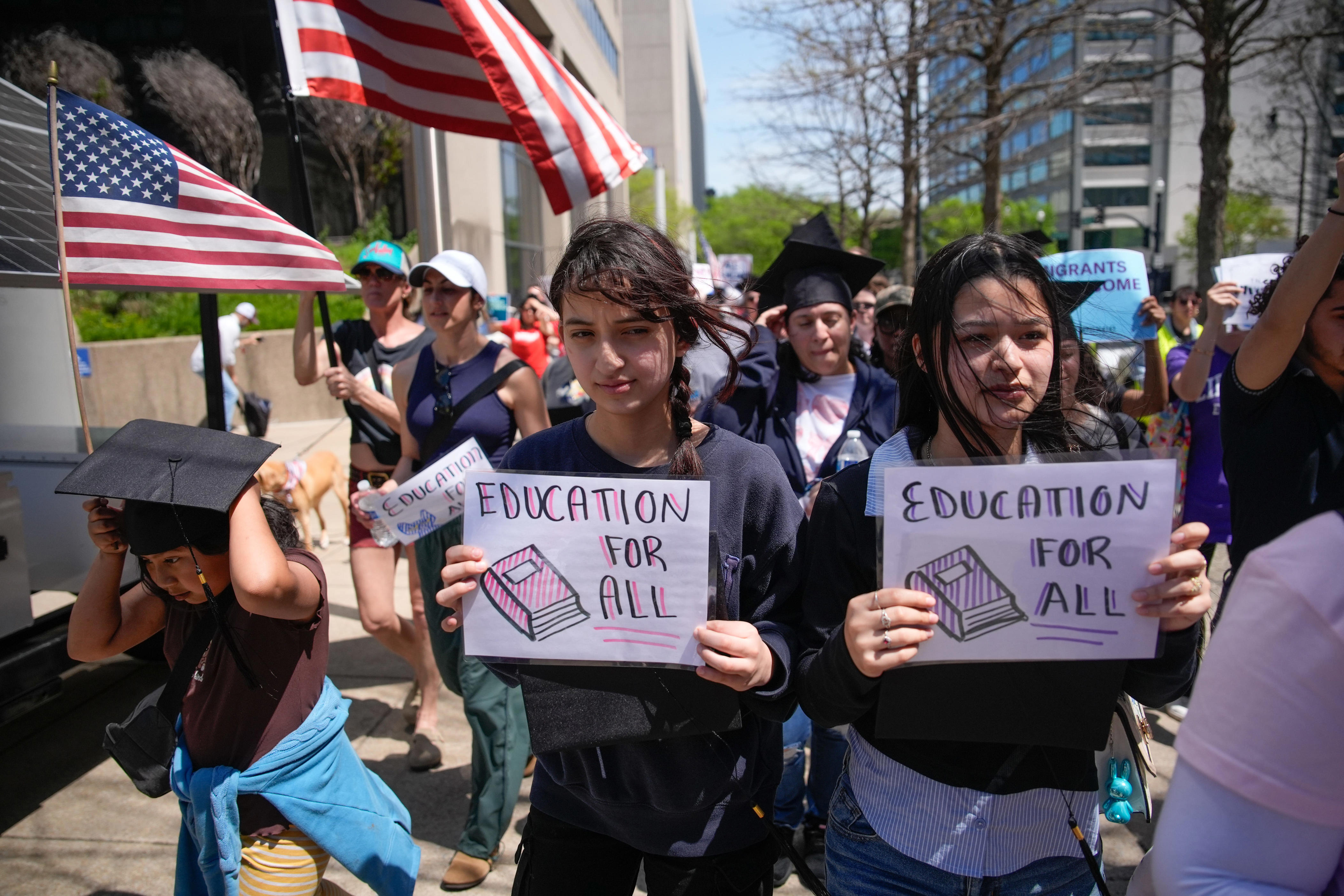 I was an undocumented student. I'm going to be a doctor. Keep education ...