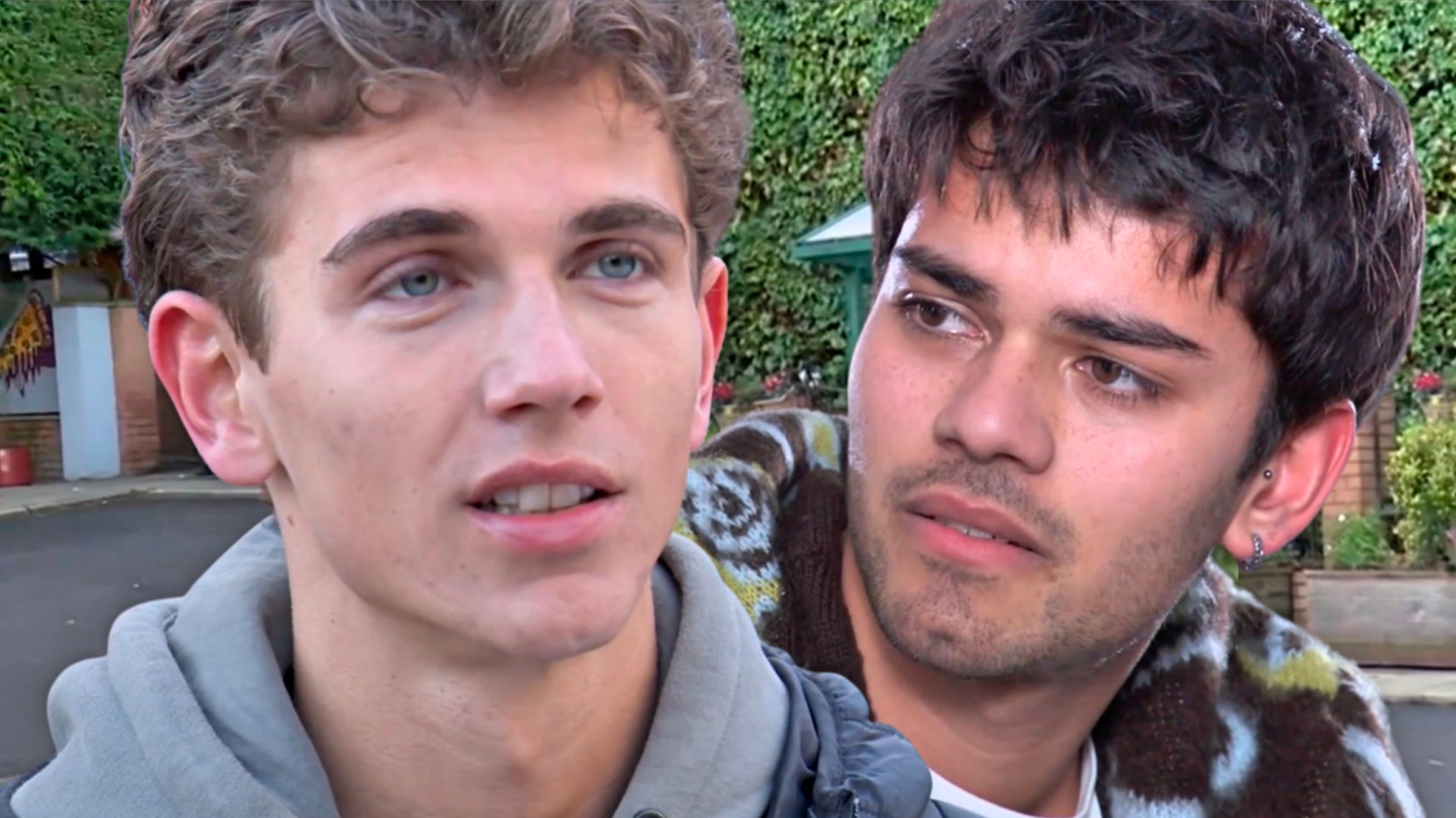 Lucas makes contact with struggling Dillon in Hollyoaks ahead of tragic