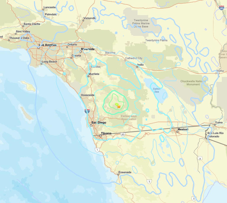 Earthquake just hit san diego