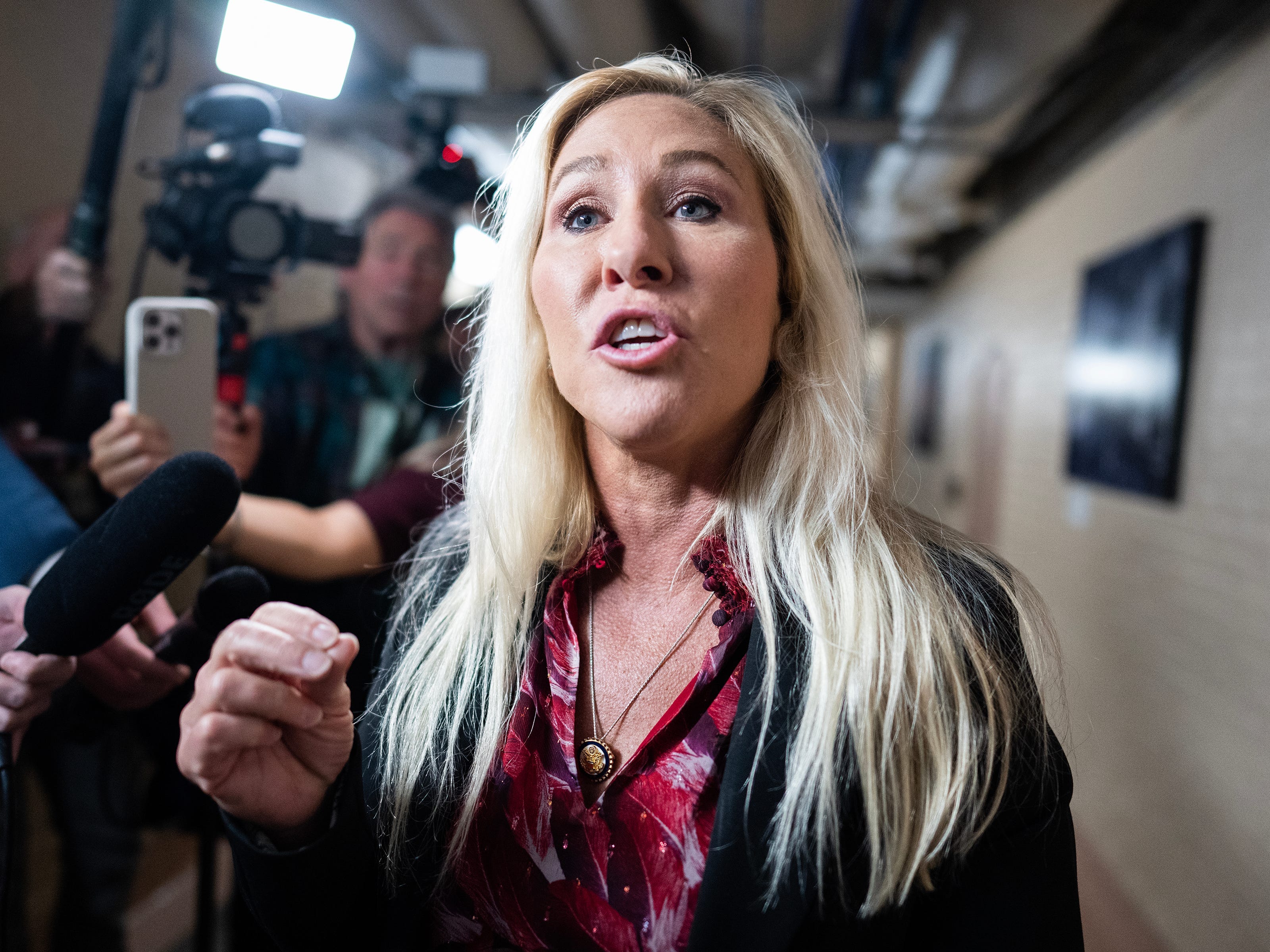 Marjorie Taylor Greene bought thousands of dollars in stock right(02)