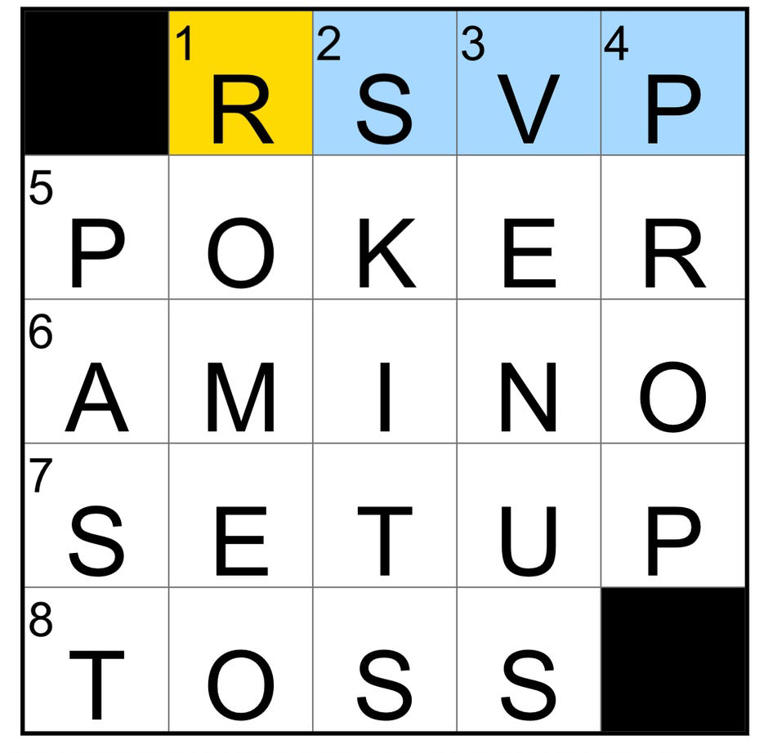 Today's NYT Mini Crossword Answers for Tuesday, April 15
