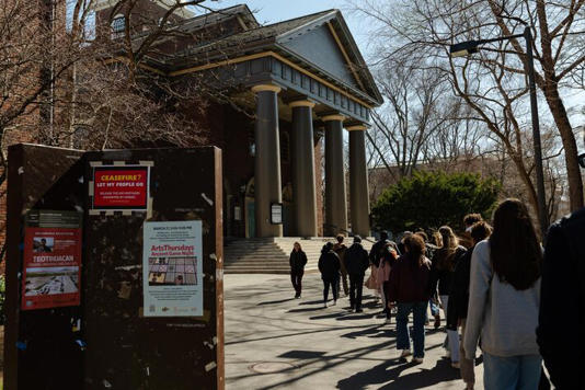 FILE Ñ Harvard University campus in Cambridge, Mass, March 19, 2025. Two groups representing Harvard professors sued the Trump administration on Friday, April 12, saying that its threat to cut billions in federal funding for the university violates free speech and other First Amendment rights. (Sophie Park/The New York Times) Foto: Sophie Park/NYT