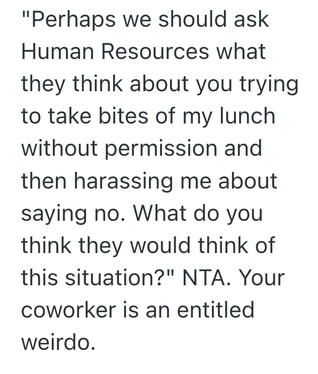 Her Coworker Admires Her Lunches, But Then Got Mad When She Was Asked