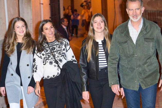 Letizia en la Semana Santa de Chinchón