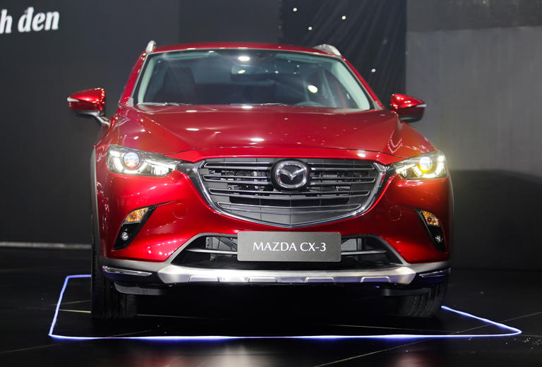 Mazda CX-3 tại sự kiện ra mắt ở Nhà máy Thaco, năm 2021. Ảnh: Đắc Thành