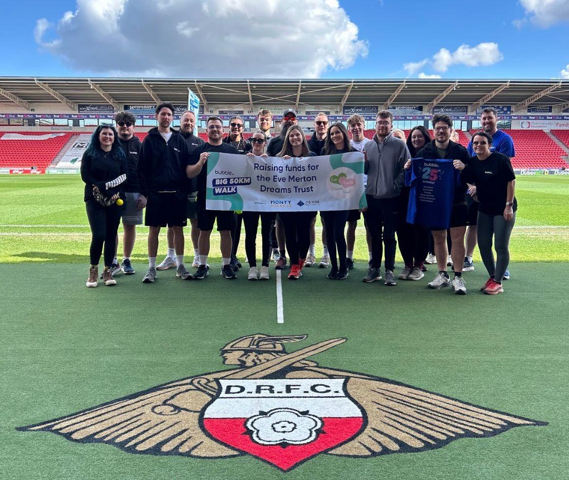 Retford design agency raises £4,000 for The Eve Merton Dreams Trust ...