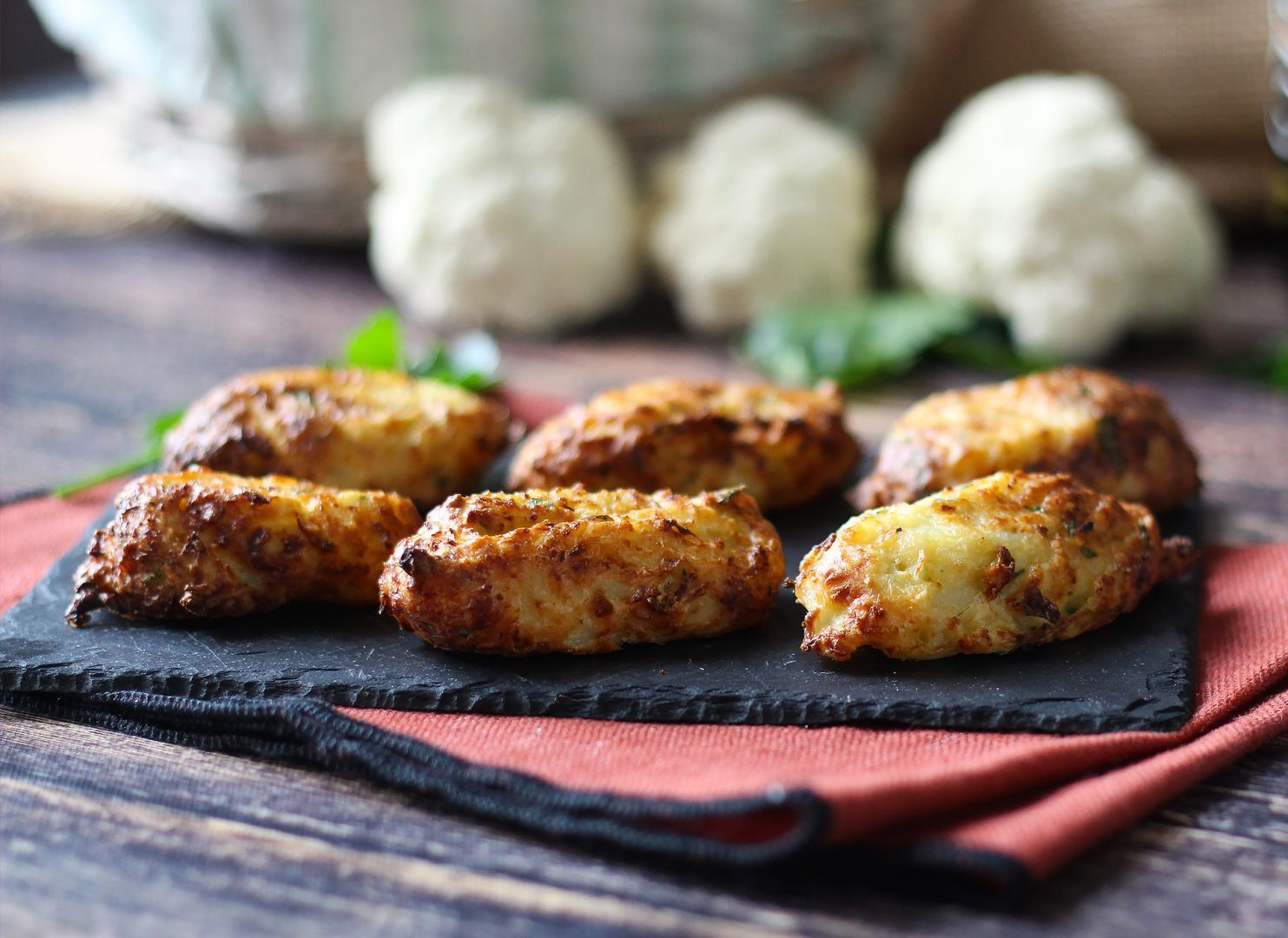 Blumenkohl-frikadellen in der heißluftfritteuse: das wirtschaftliche ...