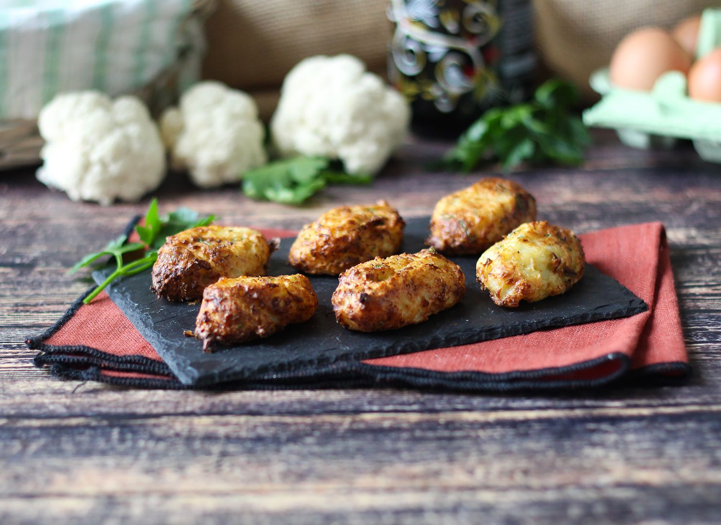 Blumenkohl-frikadellen in der heißluftfritteuse: das wirtschaftliche ...
