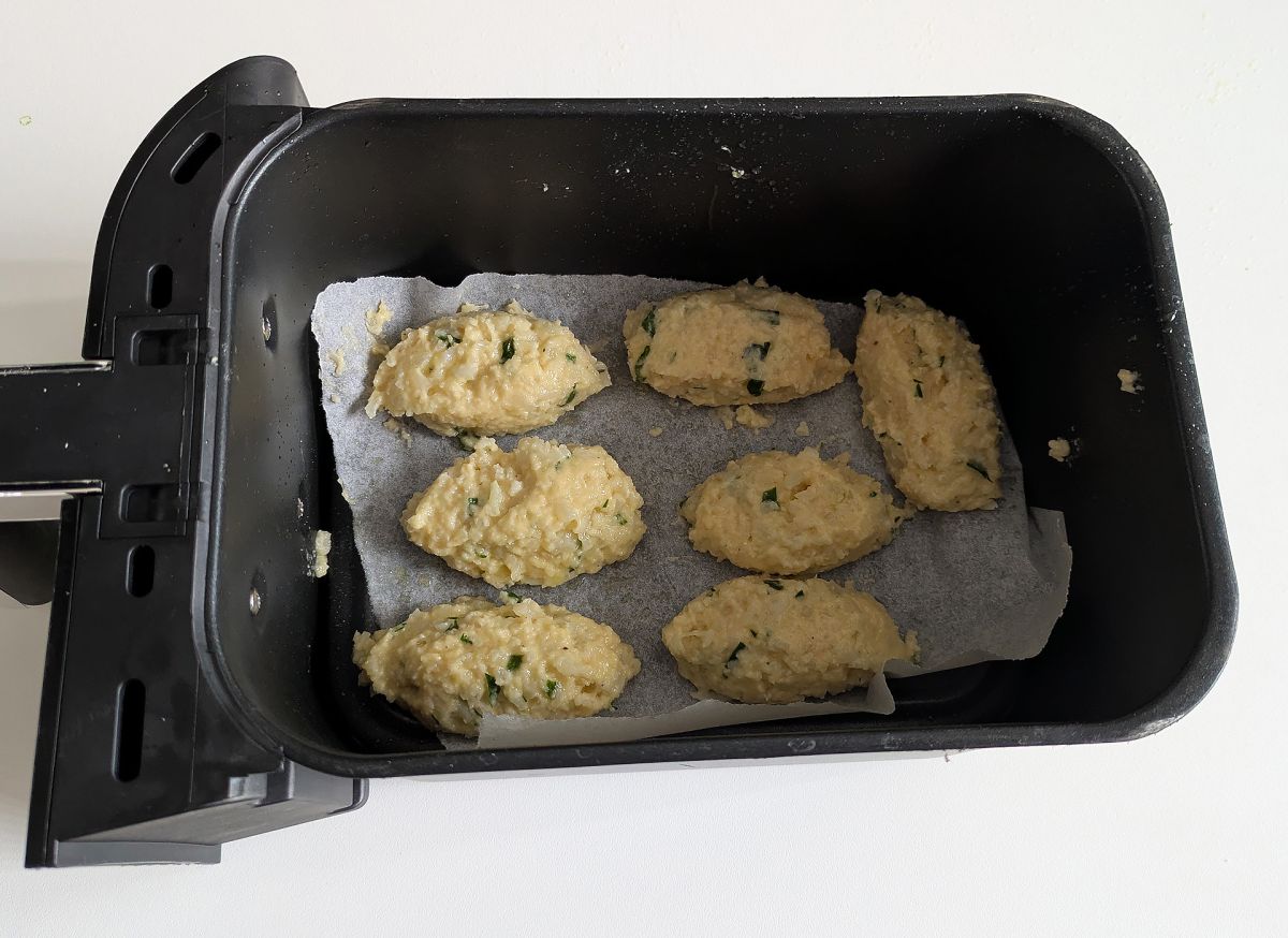 Blumenkohl-frikadellen in der heißluftfritteuse: das wirtschaftliche ...
