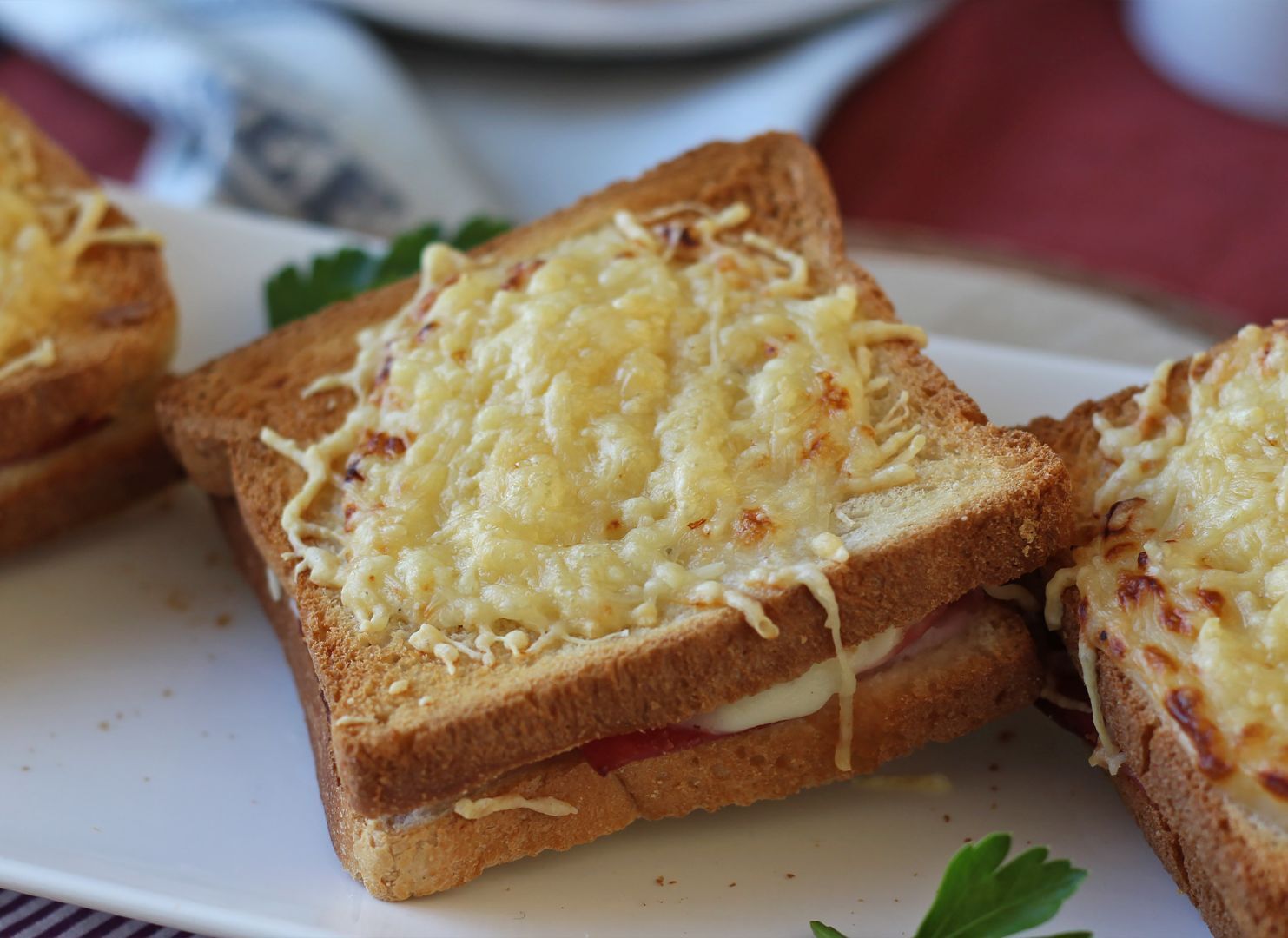 Croque monsieur mit air fryer