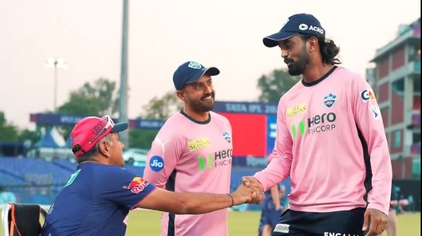 DC vs RR: Rahul Dravid, KL Rahul enjoy banter ahead of IPL 2025 clash