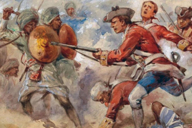 Mir Jafar betrayed Siraj-ud-Daulah in the Battle of Plassey.