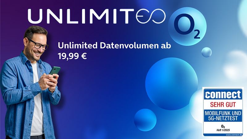 Starke Preissenkung bei o2: Unlimited-Tarife jetzt zum Aktionspreis ab ...