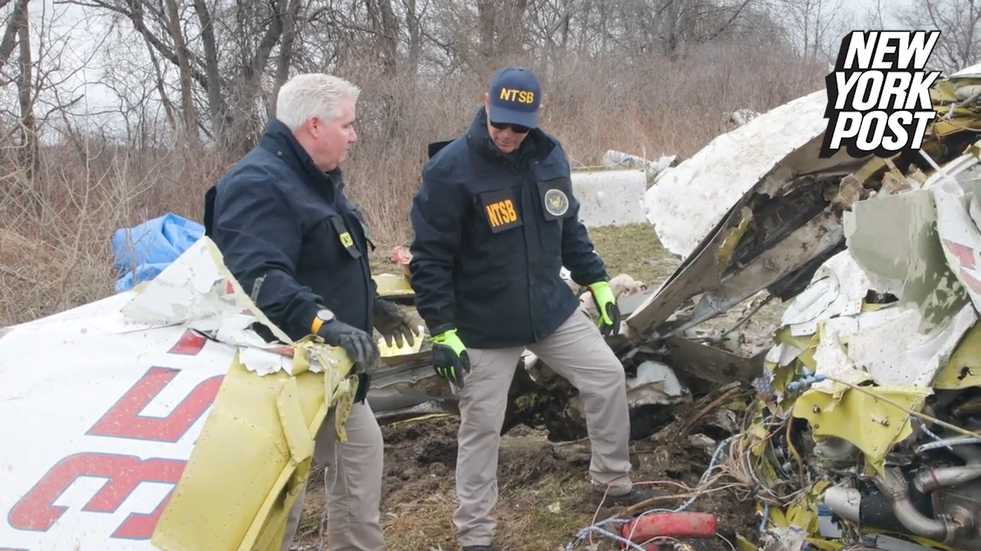 Officials inspect scene of fatal upstate New York plane crash on Apr