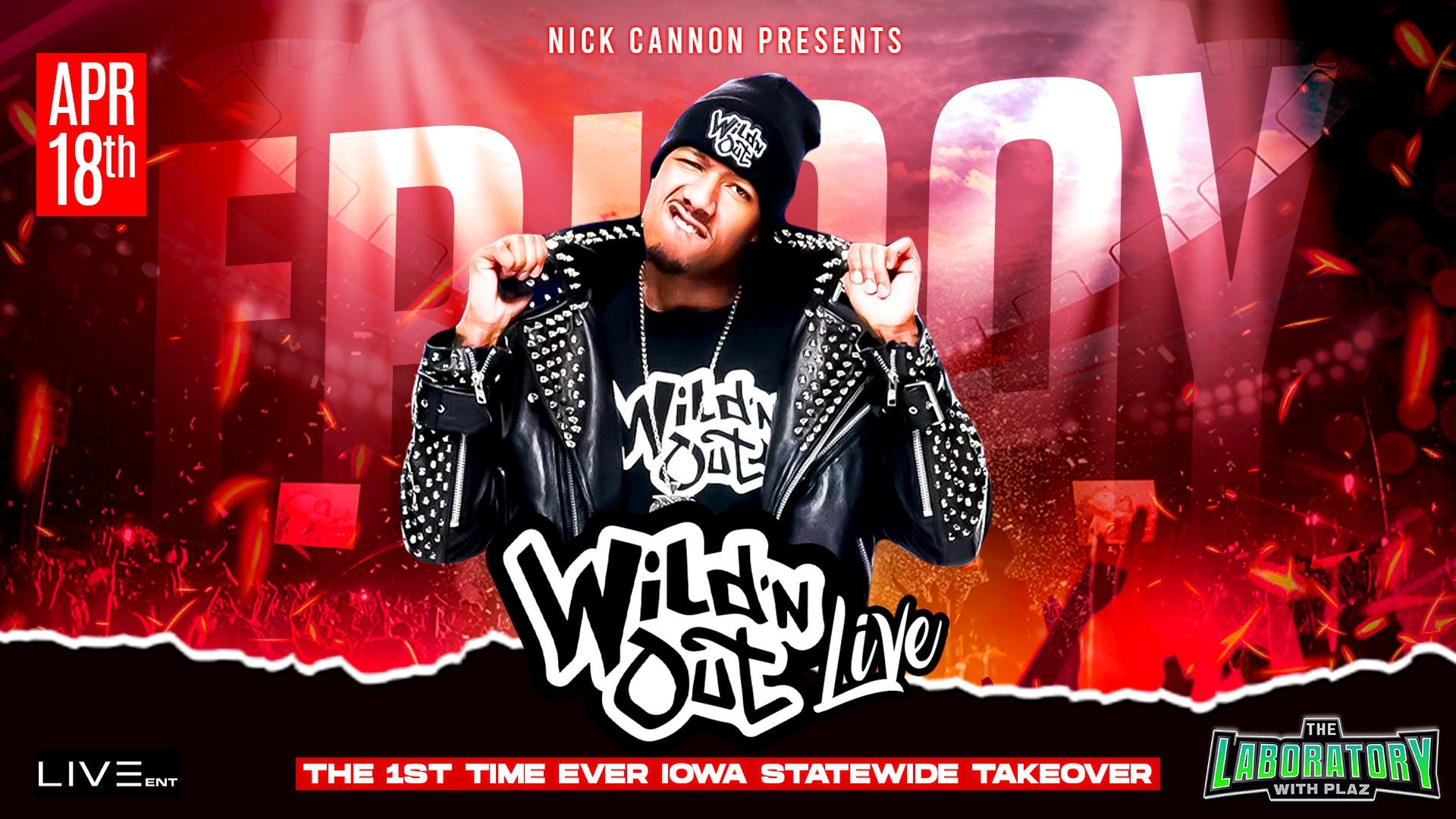 Nick Cannon reschedules 'Wild 'N Out' tour stop in Des Moines