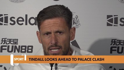 Newcastle’s Jason Tindall looks ahead to Crystal Palace clash