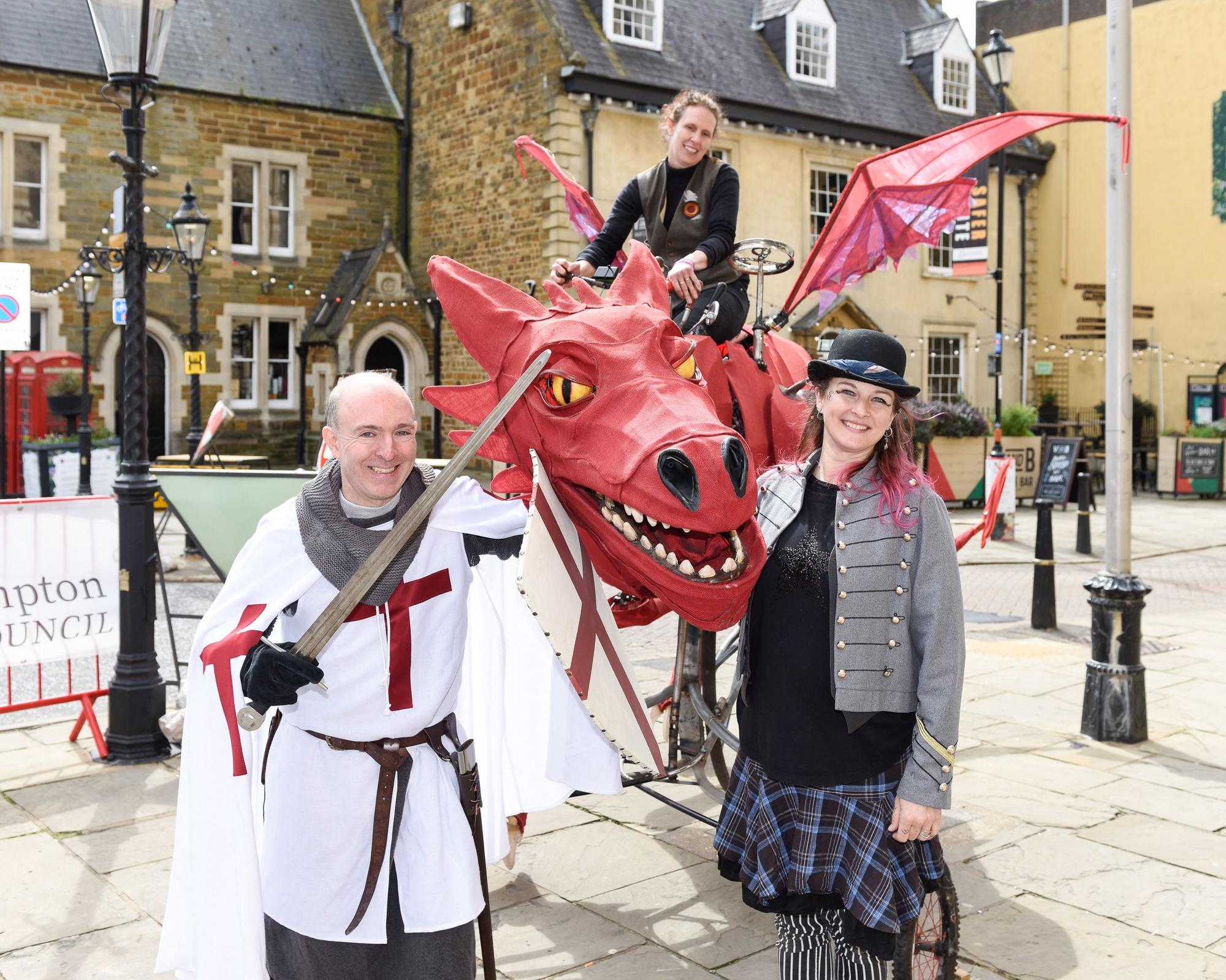 St George’s Day celebrations to take place at Northampton’s Market Square