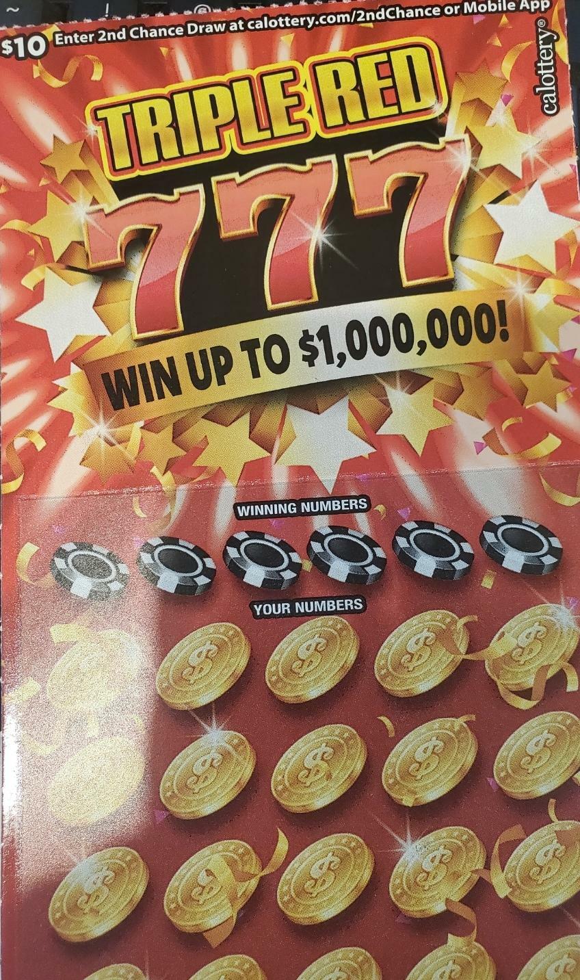 Homeless Man Wins 1 Million on California Lottery Scratcher