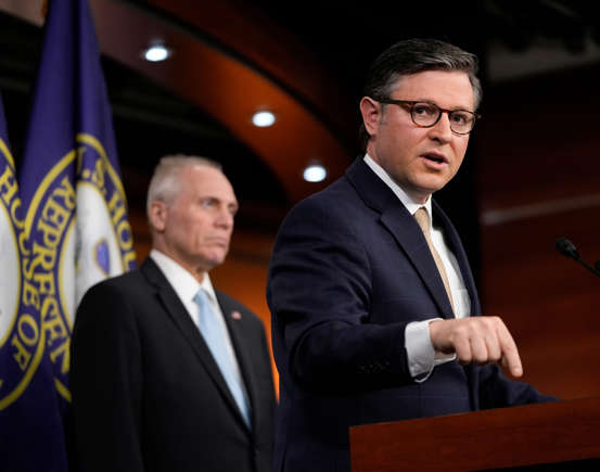 Mike Johnson and Steve Scalise Mike Johnson and Steve Scalise