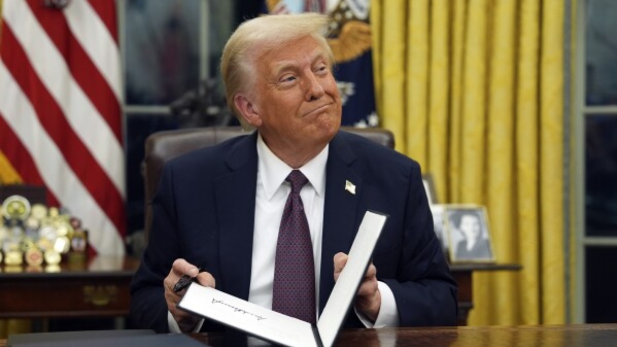 Trump revealed a few details about the plan including the timing of implementation of the programme. (Image: Reuters)