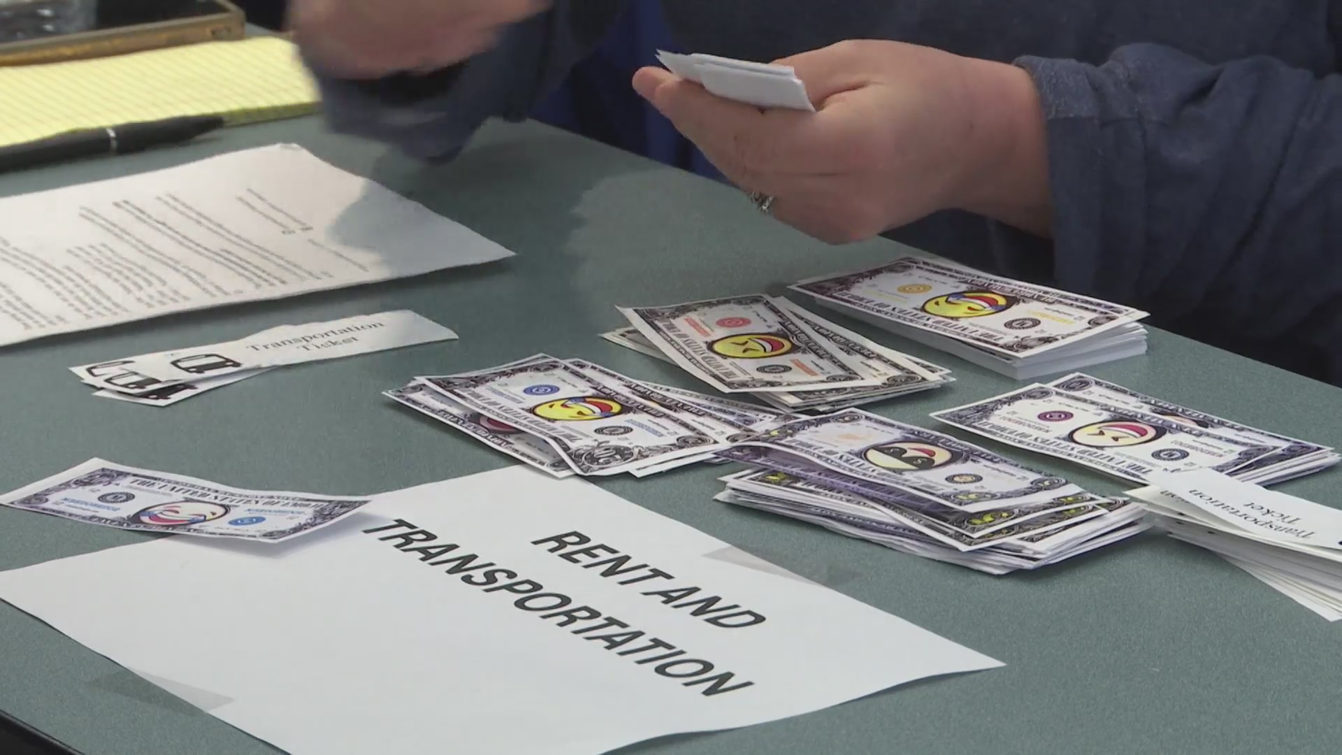 Reentry simulation highlights challenges of released inmates