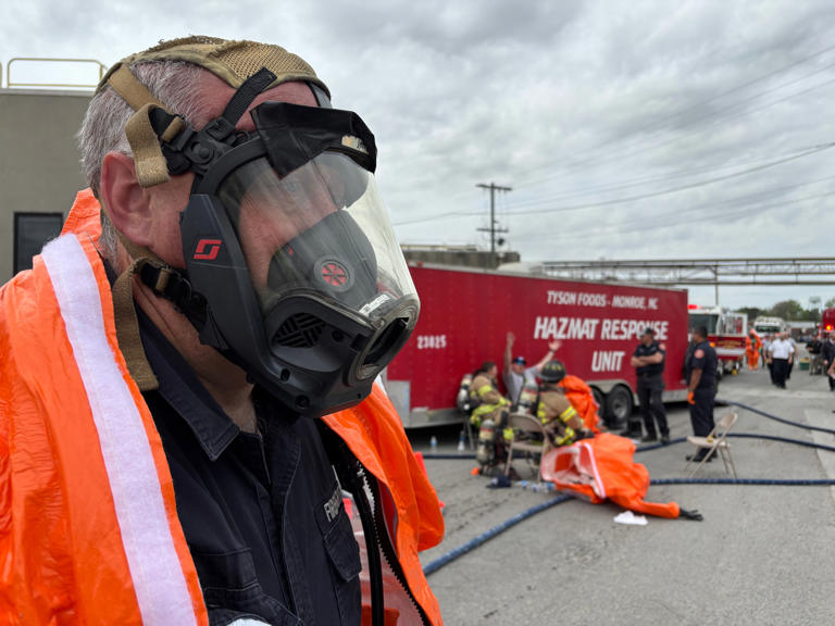 Ammonia leak cleared after evacuation at Union County food plant, officials say