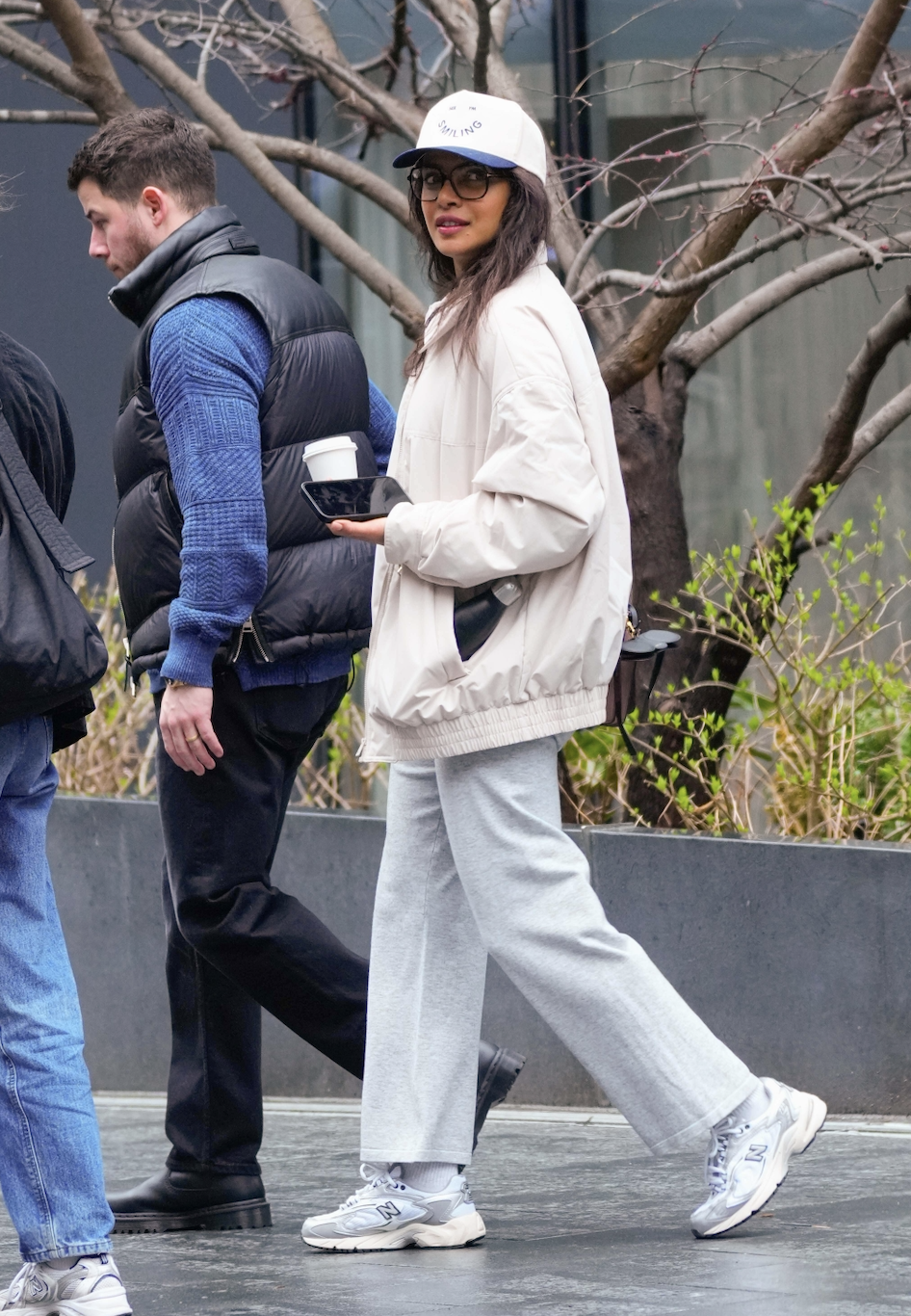 Priyanka's NYC Cool Mom Look