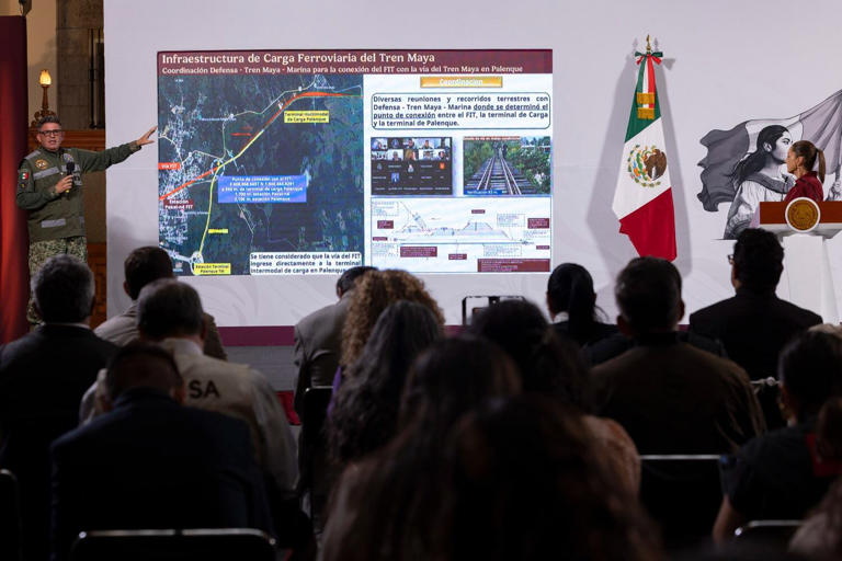 Infraestructura Tren Maya. Foto: Presidencia