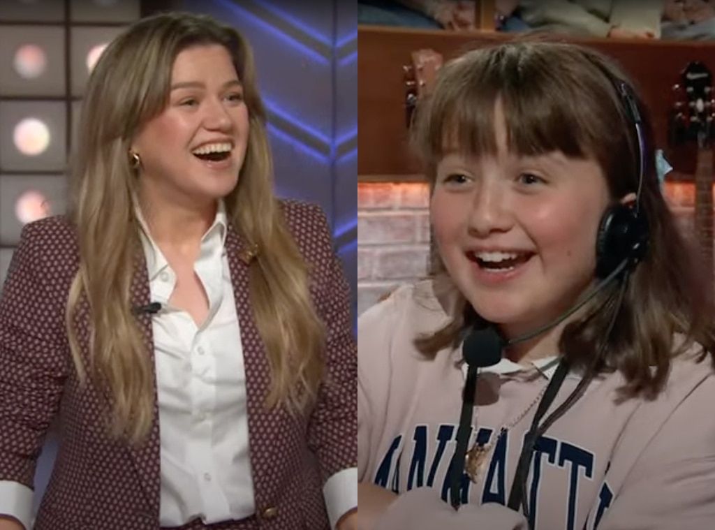Kelly Clarkson's Daughter River, 10, Steals Her Talk Show Spotlight