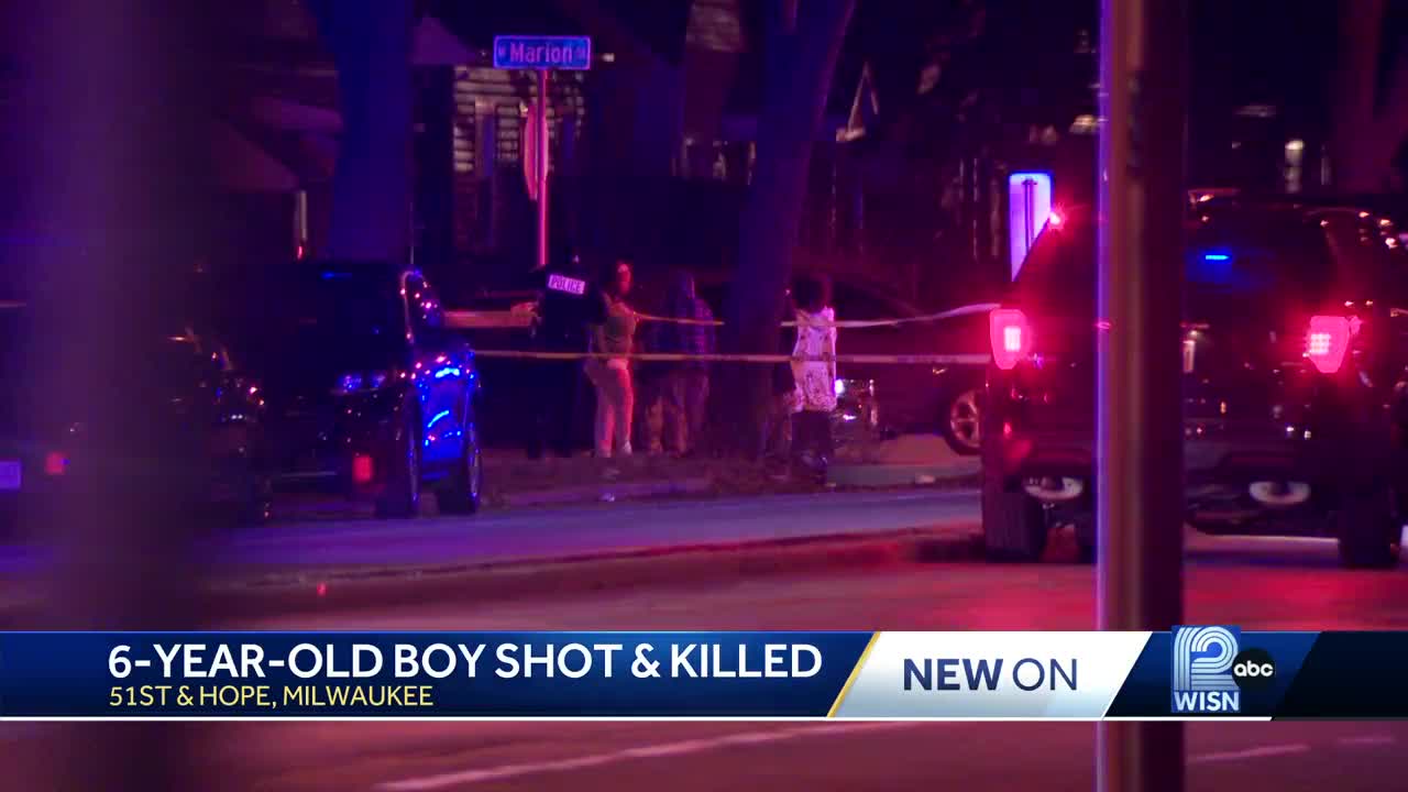 6yearold boy shot and killed in Milwaukee