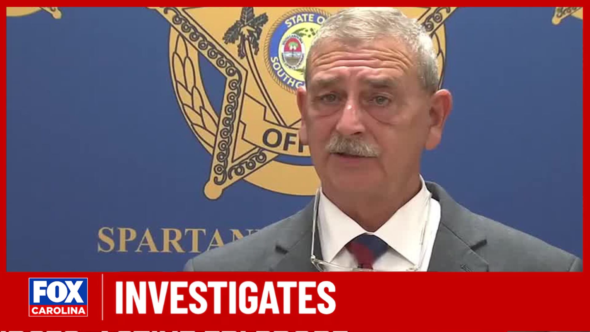 Sources Active FBI probe into Spartanburg County Sheriff Chuck Wright
