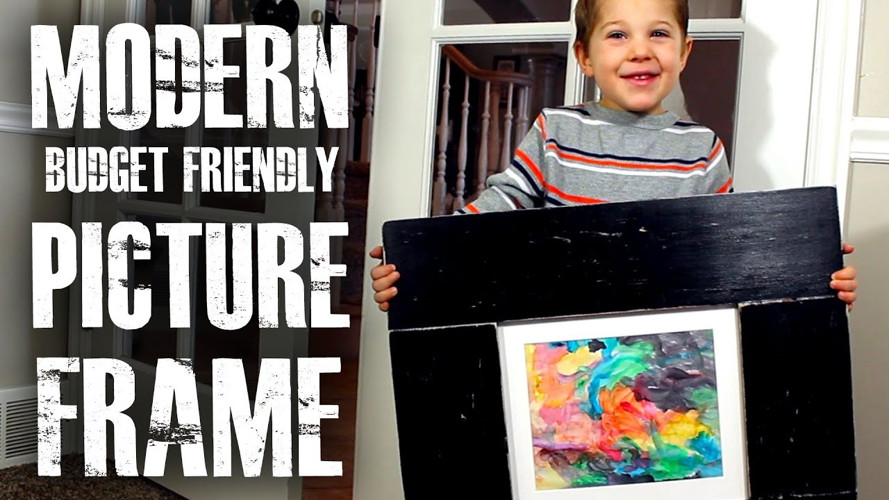 Create A Beautiful Simple Picture Frame Easily At Home