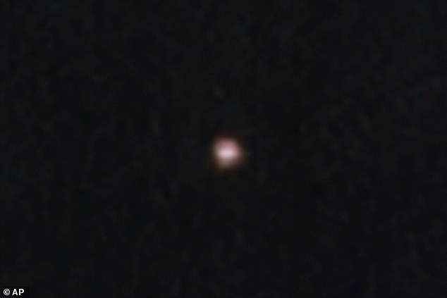 Unlike ground-based telescopes, the JWST uses an instrument which measures the heat radiating from the asteroid in the form of infrared radiation (pictured). This allows scientists to work out exactly how large the asteroid really is 