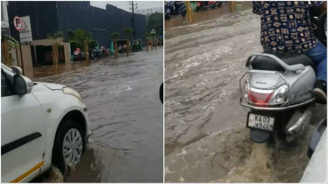 Bengaluru rains flood streets, posts on city's crumbling infrastructure floods social media