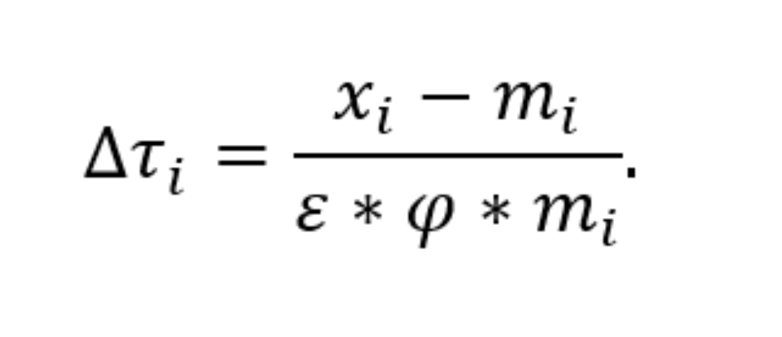 This is the formula that Trump's team says was used to calculate reciprocal tariffs. (Source: Office of the United States Trade Representative)