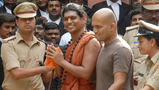 Self-styled guru Nithyananda is wanted in India on charges of kidnapping.