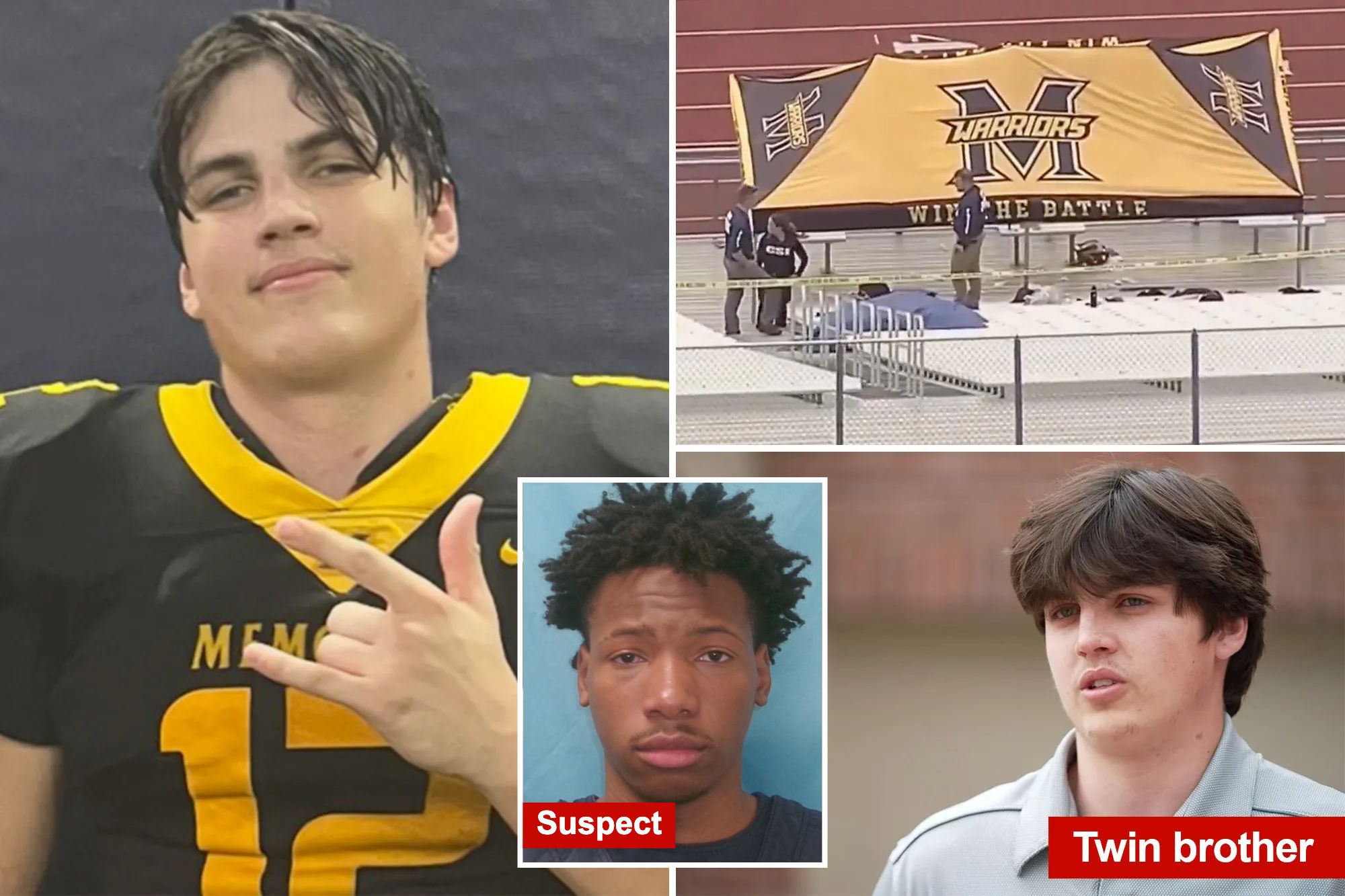Twin brother of Austin Metcalf, fatally stabbed Texas high school