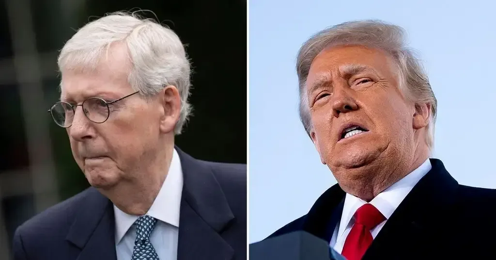 Mitch McConnell Condemns Donald Trump's Controversial Global Tariff