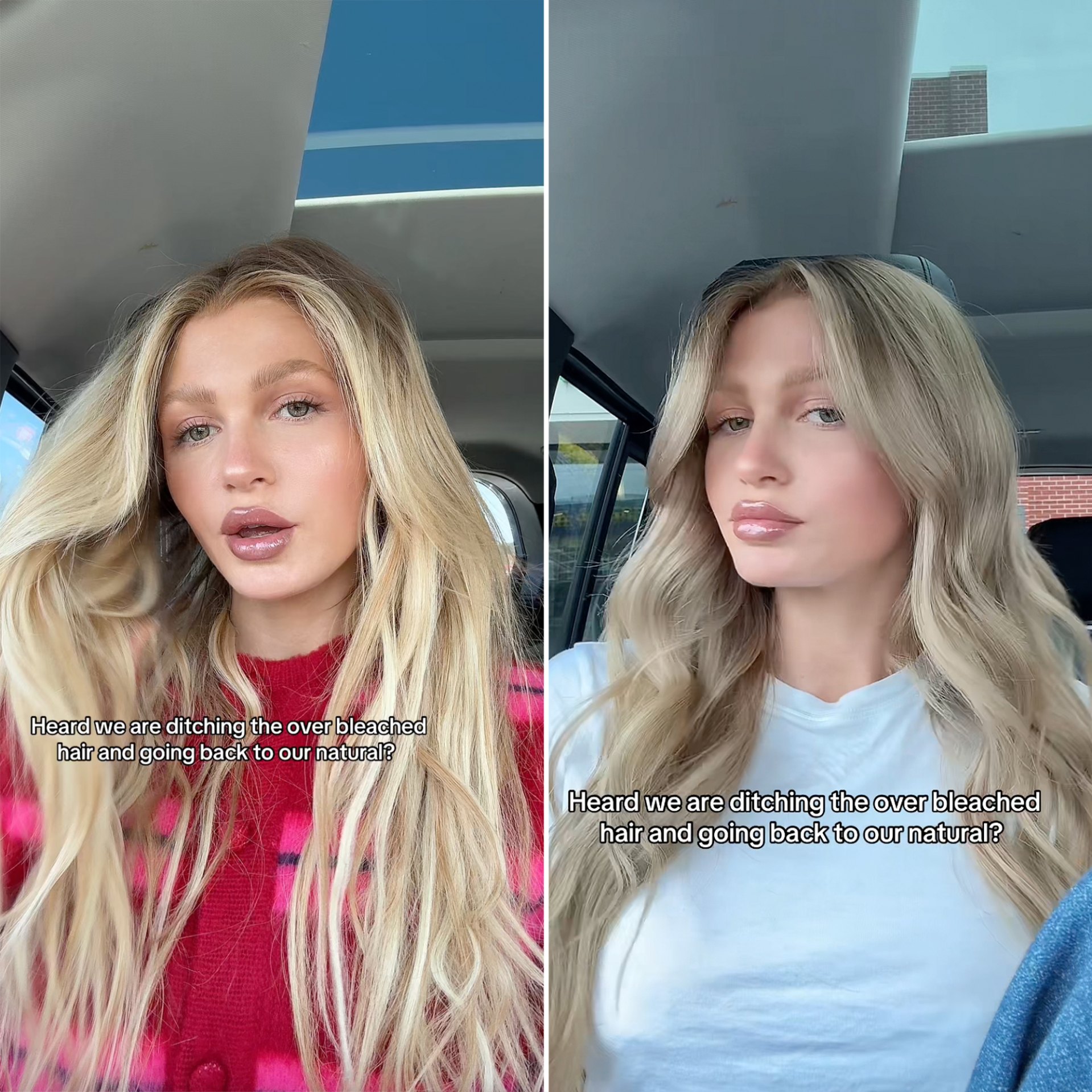 Influencer Halley Kate Ditches Platinum Blonde Locks for a Trendy New Look