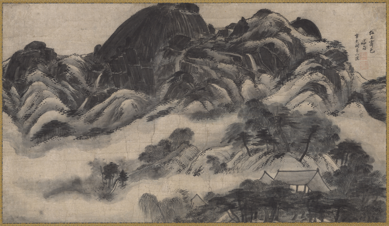 ‘이건희 컬렉션’의 대표적인 수집품 중 하나인 국보 ‘인왕제색도’ [호암미술관 제공]