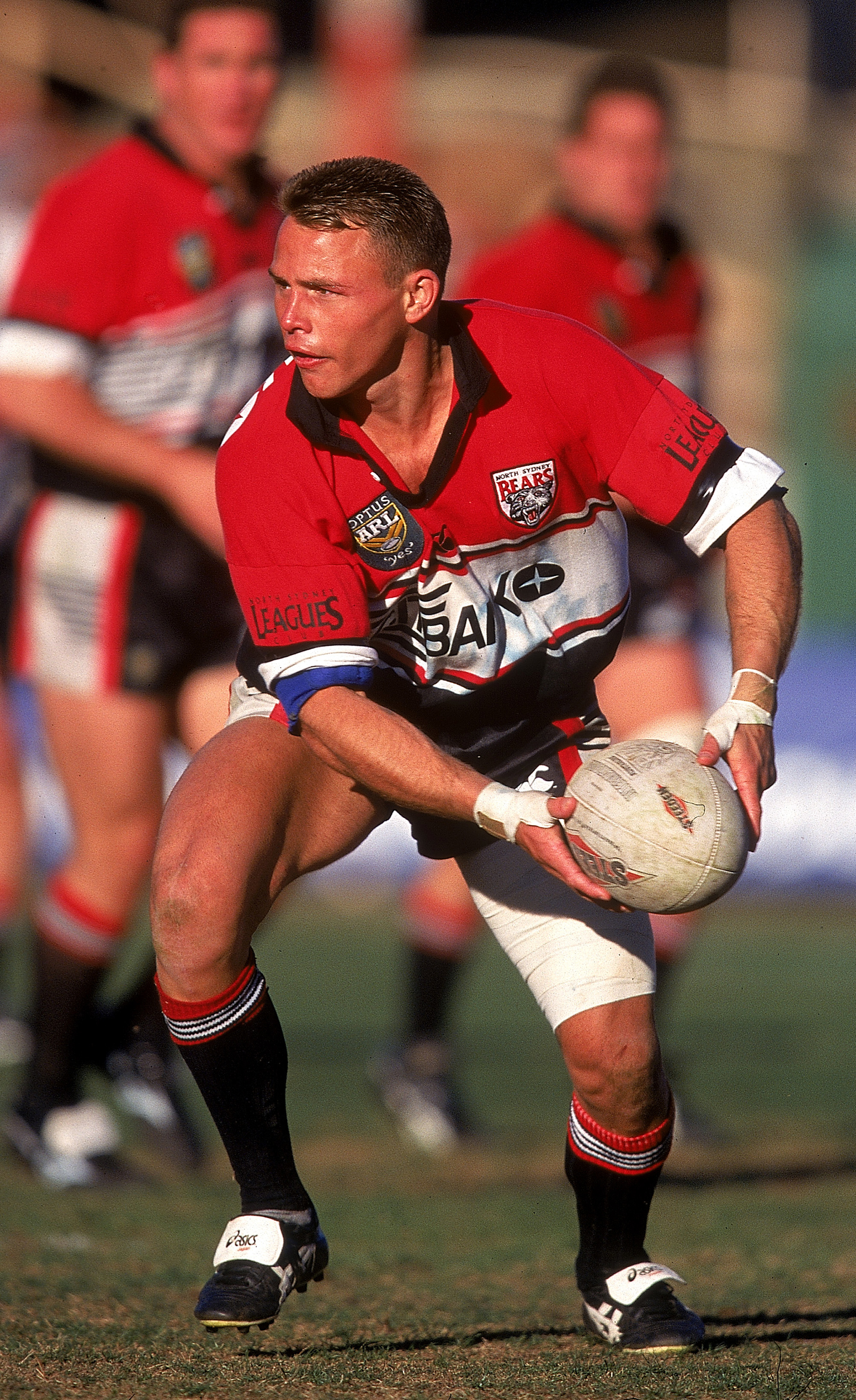Chris Caruana of the North Sydney Bears in 1997.
