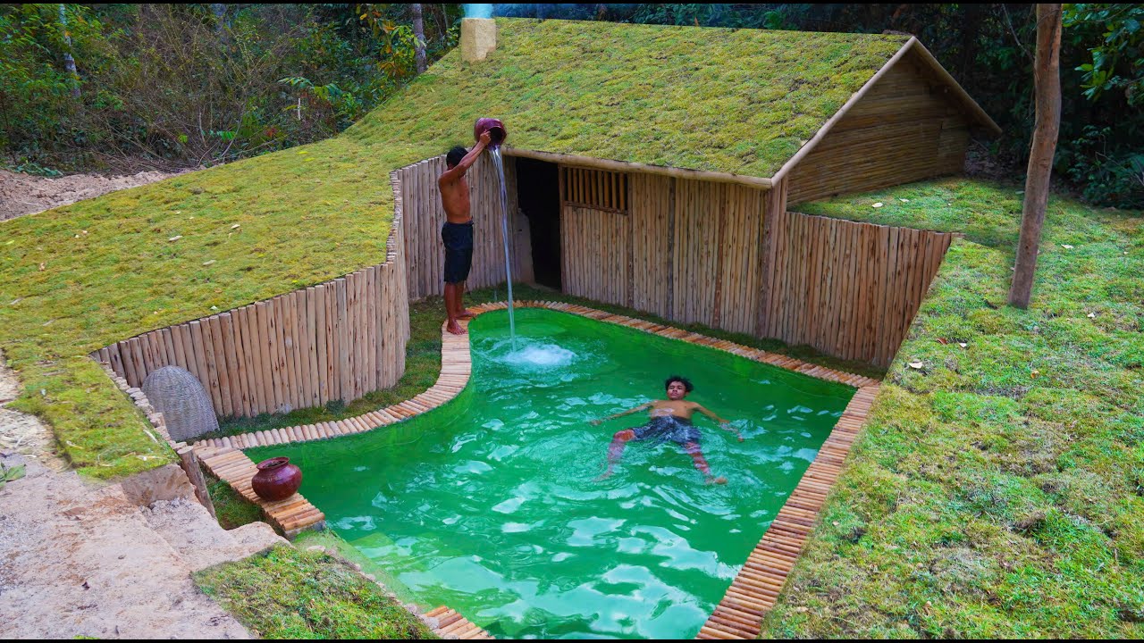 They Built a Jungle Pool by Hand in Just 10 Days!