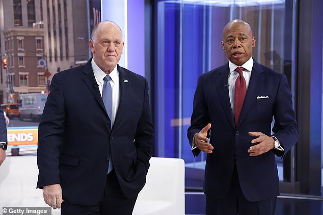 Adams and border czar Tom Homan appeared on Fox News in February just days after the corruption case was dropped by the Department of Justice. The two discussed immigration enforcement