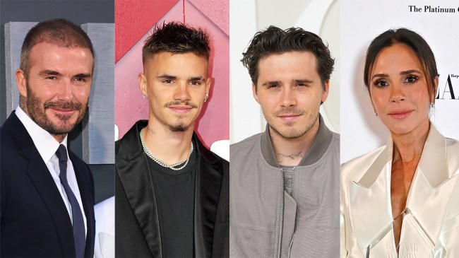 Where David & Victoria Beckham Reportedly Stand in Brooklyn & Romeo's ...