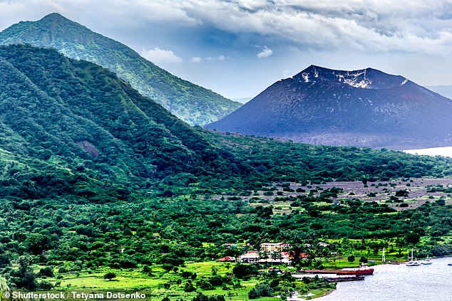 A tsunami warning has been issued for Papua New Guinea following a strong 6.9 magnitude earthquake. Pictured: New Britain island