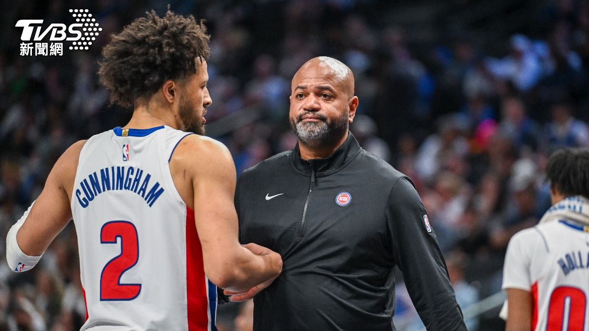 畢克史塔夫為活塞重塑攻守體系，是球隊戰績三級跳的重要功臣。（圖／達志影像美聯社）